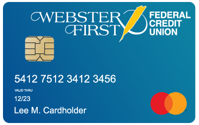 Webster First debit card