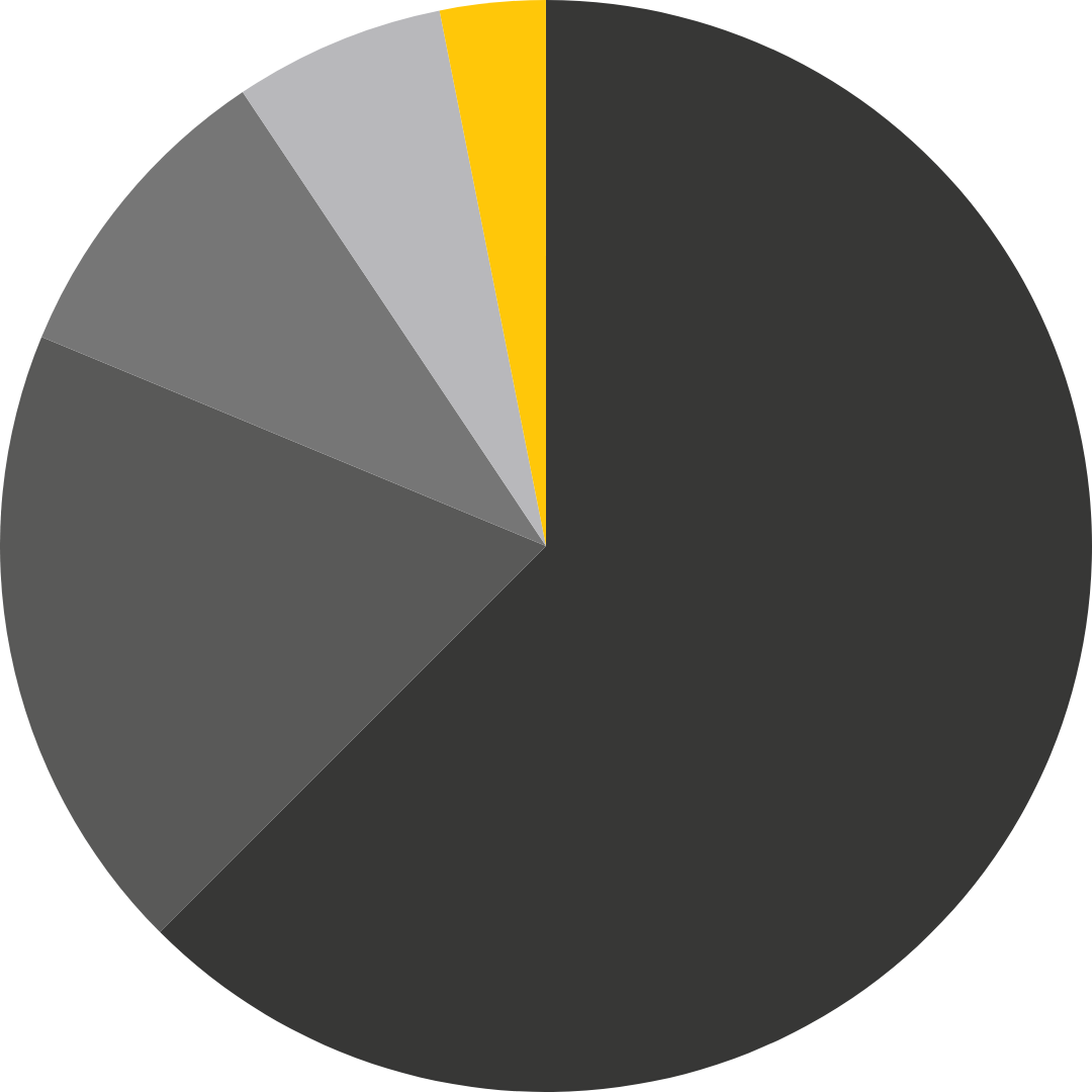 pie chart showing private mortgage insurance section of mortgage payment