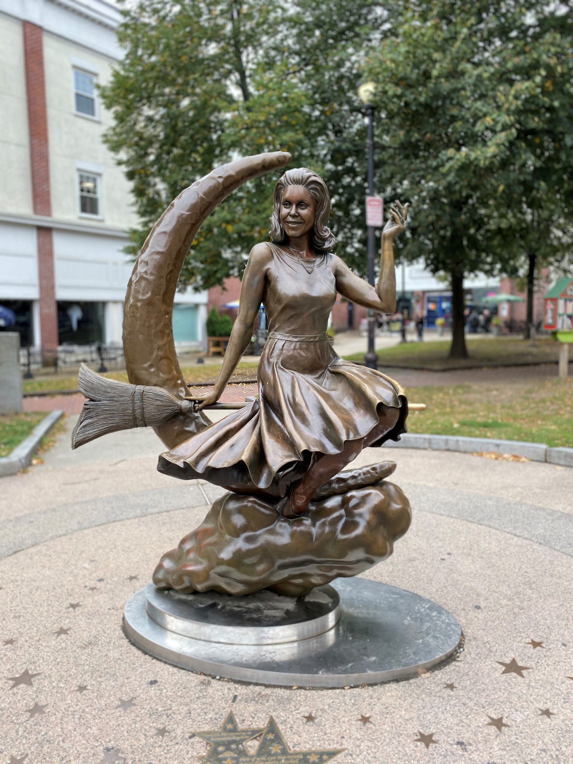 Bewitched Statue in Salem, Massachusetts
