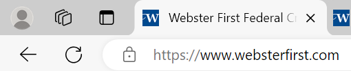 a screenshot of a secure website padlock icon on a browser and https url